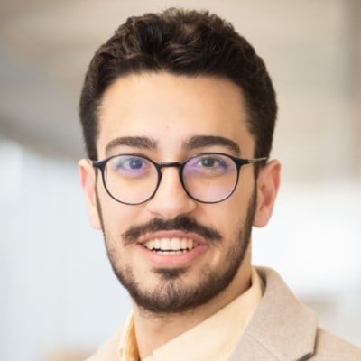 Portrait of Soroush Farghadani, founder of ABI AI